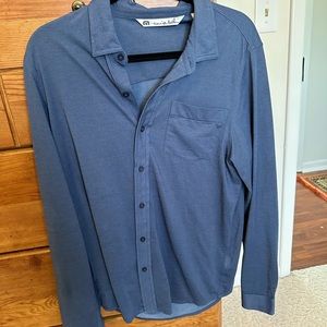 Travis Mathew Button Up Long Sleeve! Great Condition!